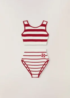 Maillot Deux Pieces Sailor Stripes