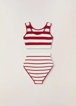 Maillot Deux Pieces Sailor Stripes
