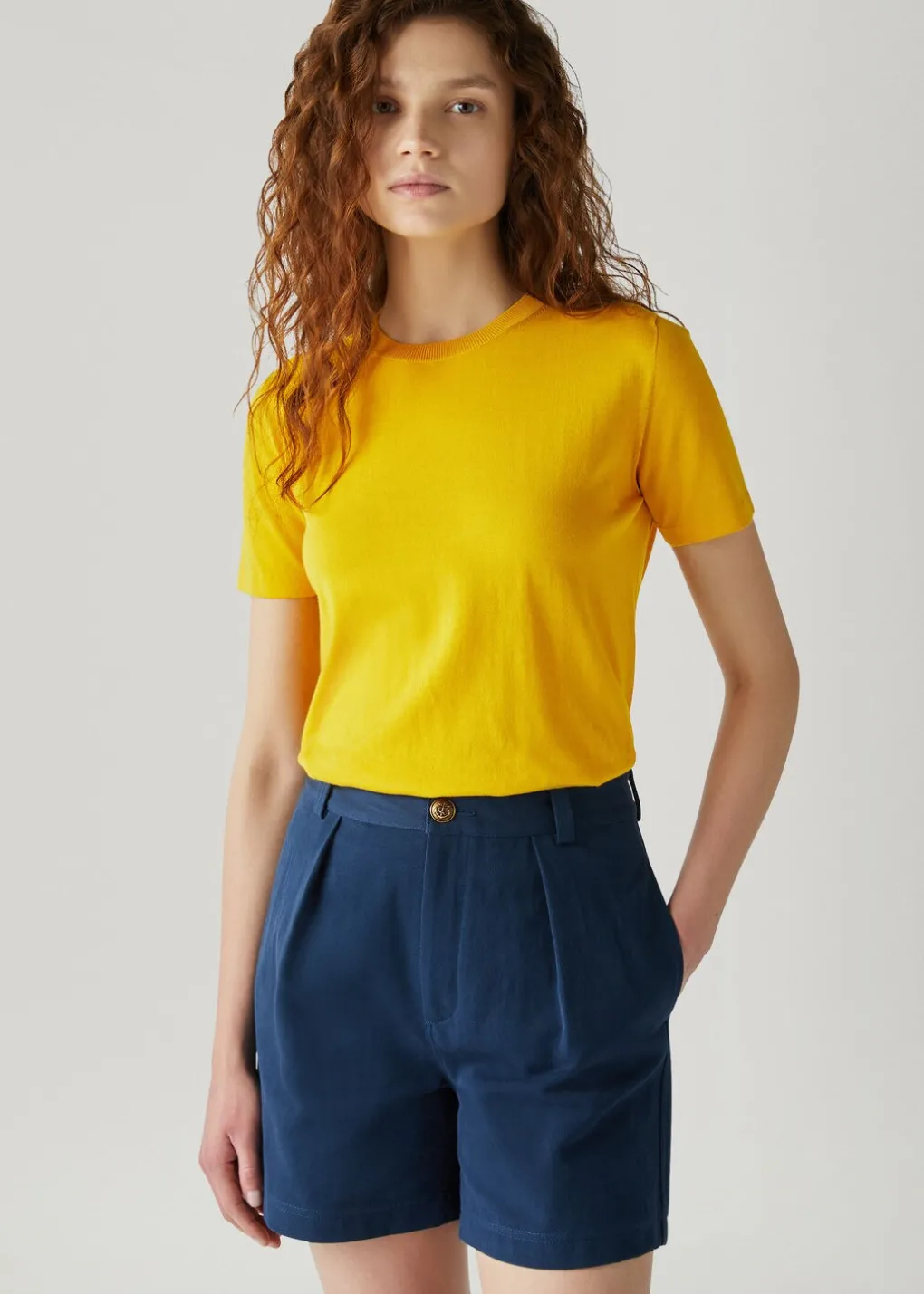 T-Shirt A Col Rond Angera